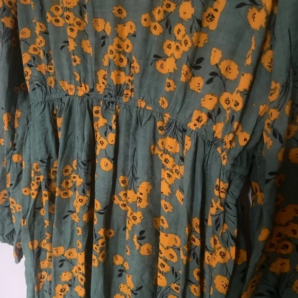 Floral Long Sleeve Maxi Dress - Picture 4 of 7